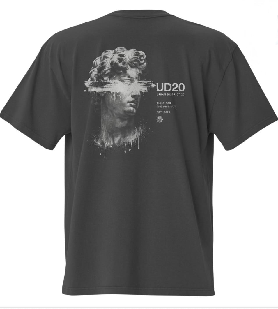 Oversized faded tee