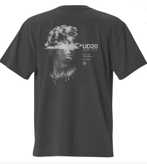 Oversized faded tee
